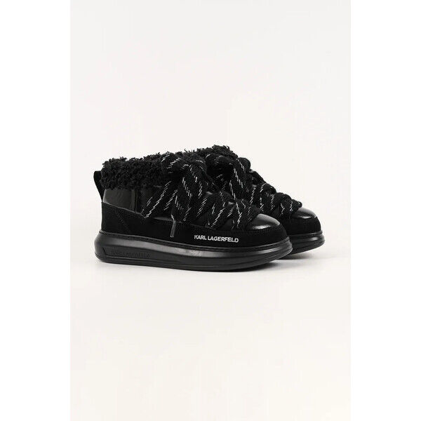 Karl Lagerfeld śniegowce KAPRI KOSI  kolor czarny KL44525 KL44525.70X
