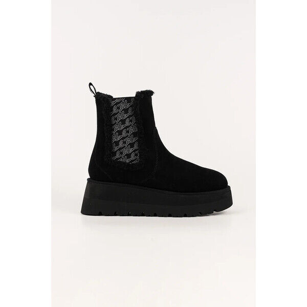 Karl Lagerfeld śniegowce SKYLAR  kolor czarny KL48662 KL48662.500