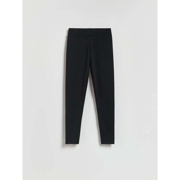 Reserved Bawełniane legginsy 013HT-99X