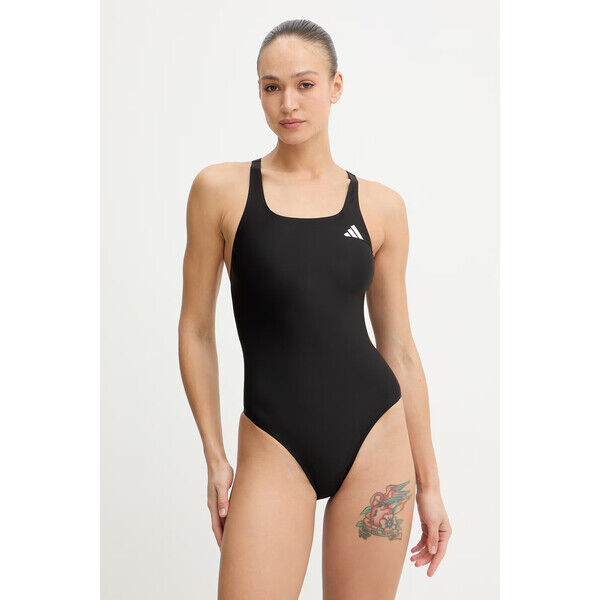 adidas Performance jednoczęściowy strój kąpielowy Essentials  kolor czarny miękka miseczka JM8152