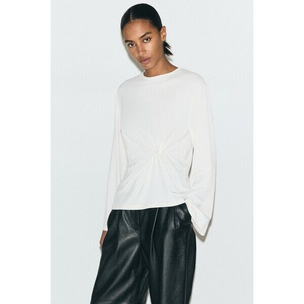 H&M Top ze skręconym detalem 1322860