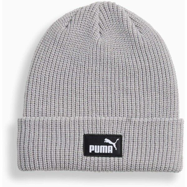 Puma Głęboka czapka beanie Essentials Gray Echo