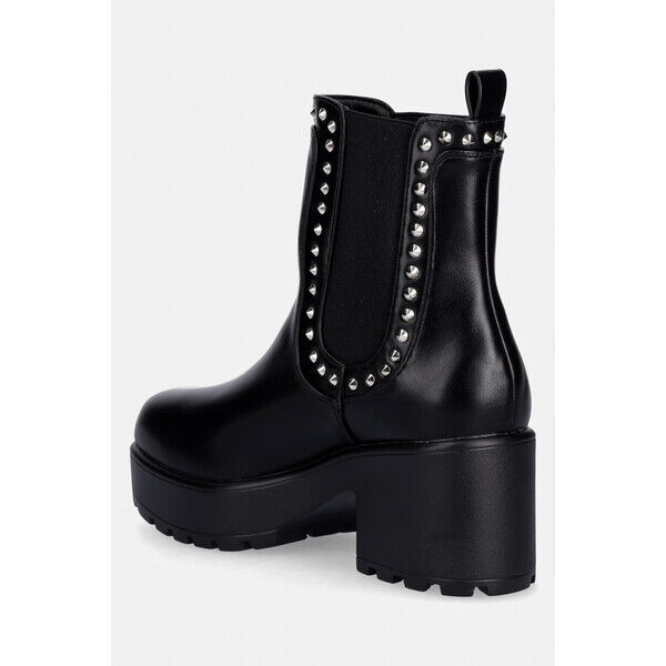 Koi Footwear sztyblety Anise Studded Chelsea Boots  damskie kolor czarny na słupku Anise Studded Chelsea Boots Anise.Studded.Chelsea