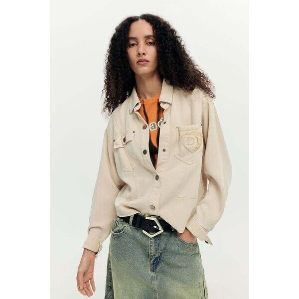 Desigual trucker kurtka dżinsowa 26SWEDXB1001