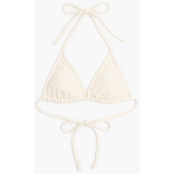 Cropp Biały wiązany stanik od bikini 382IF-00X