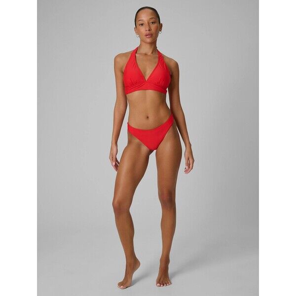 4F Dół od bikini damski - czerwony 4FWSS24UBKTF042-62S