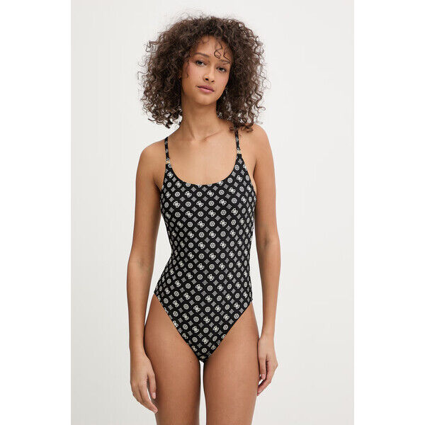 Guess strój kąpielowy jednoczęściowy damski SOLEIL  czarny E6GJ10 MC04R E6GJ10.MC04R