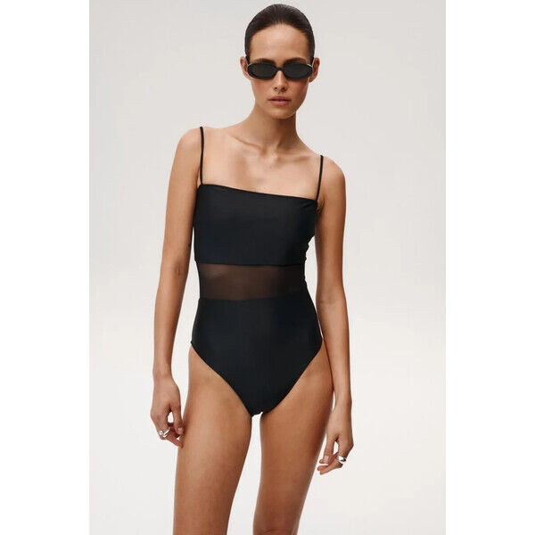Undress Code strój kąpielowy jednoczęściowy damski Hideaway Swimsuit  czarny 1254