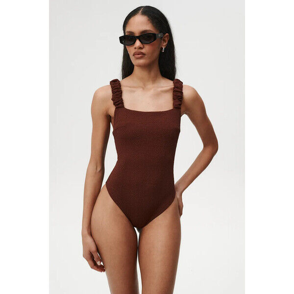 Undress Code strój kąpielowy jednoczęściowy damski Wild Cat Swimsuit  brązowy 1204 1204UC