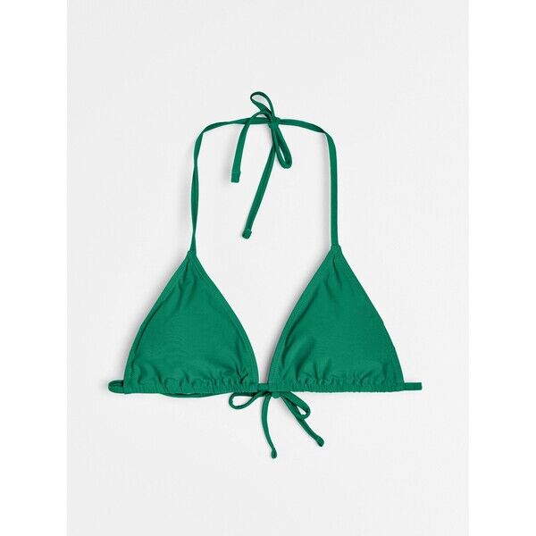 Sinsay Góra od bikini trójkątna wiązana na szyi 414GU-77X