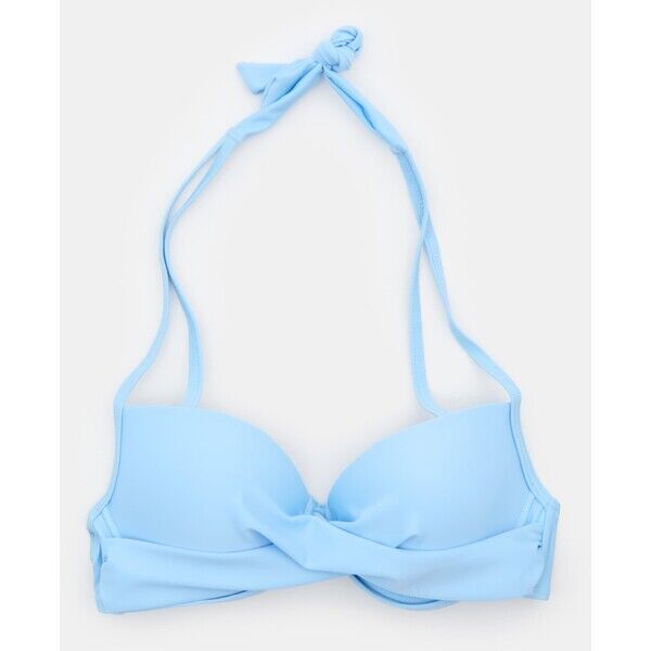 Sinsay Góra od bikini typu bandeau z marszczeniem 442GU-05X