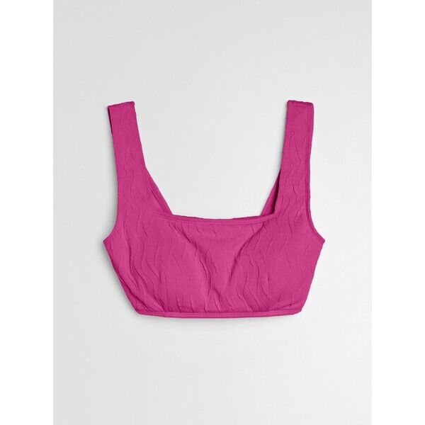 Sinsay Strukturalna góra od bikini typu beach top 446GU-43X