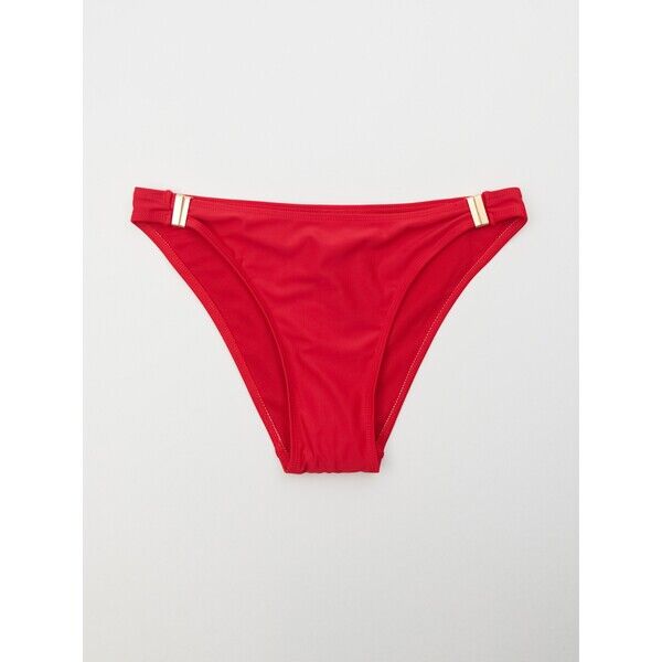 Sinsay Dół od bikini figi ze złotymi detalami 445GU-33X