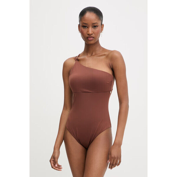 Max Mara Beachwear strój kąpielowy jednoczęściowy damski CAPPA  brązowy 2616831129600