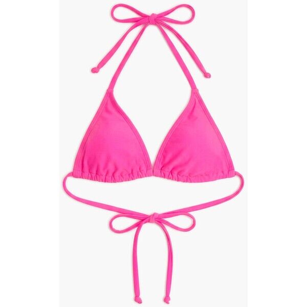Cropp Różowy wiązany stanik od bikini 382IF-42X