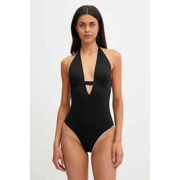 Max Mara Beachwear strój kąpielowy jednoczęściowy dwustronny damski CHENZIA  czarny 2616831039600