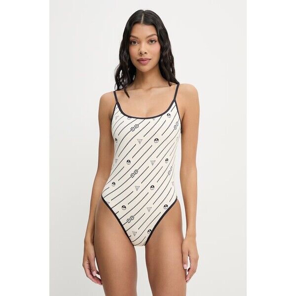 Guess strój kąpielowy jednoczęściowy damski X NORTH SAILS  beżowy W6GZ07 K3280 W6GZ07.K3280