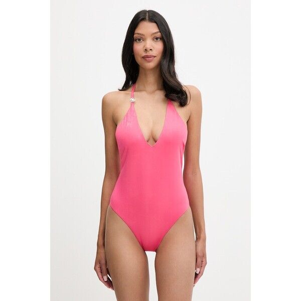 Guess strój kąpielowy jednoczęściowy damski NEREA  różowy E6GJ29 KF462 E6GJ29.KF462