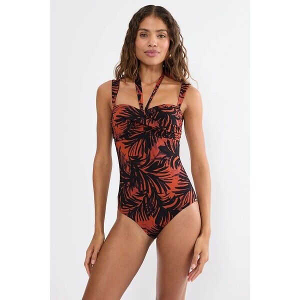 Triumph strój kąpielowy jednoczęściowy damski Summer Palm  czerwony 10226609