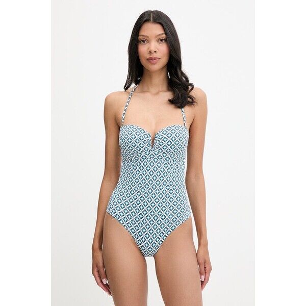 Max Mara Beachwear bikini damskie CORONA  niebieskie 2616831199600