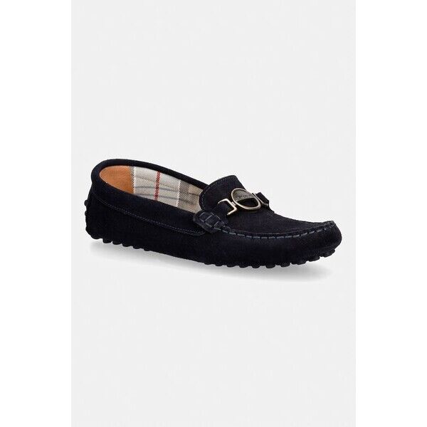 Barbour mokasyny damskie zamszowe Laire  granatowe LFO0754NY98