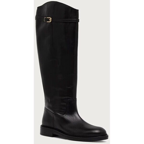 Billi Bi kozaki damskie skórzane Black calf 80  czarne B1277 B1277.080