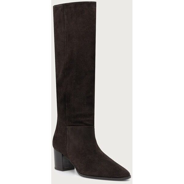 Billi Bi kozaki na słupku damskie zamszowe T.moro Delizioso suede 556  brązowe B1399 B1399.556