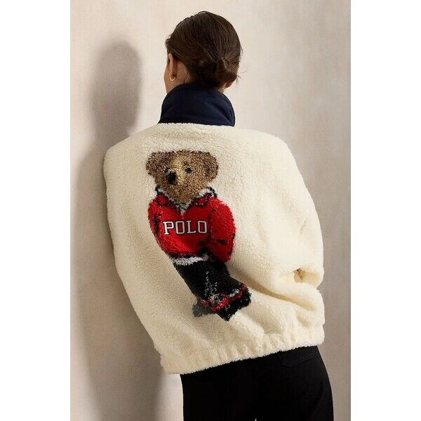 Polo Ralph Lauren bluza polarowa damska  beżowa 211B17802