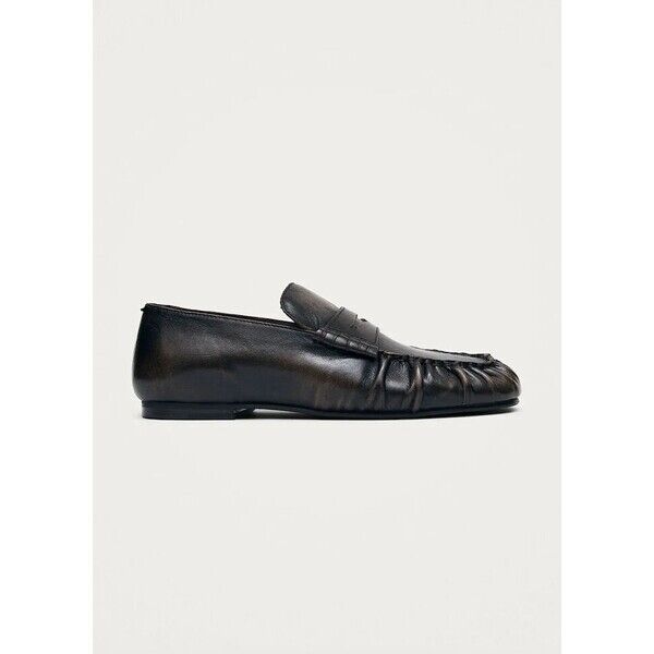 Alohas loafersy damskie skórzane Aven  brązowe S101406-01 S101406.01
