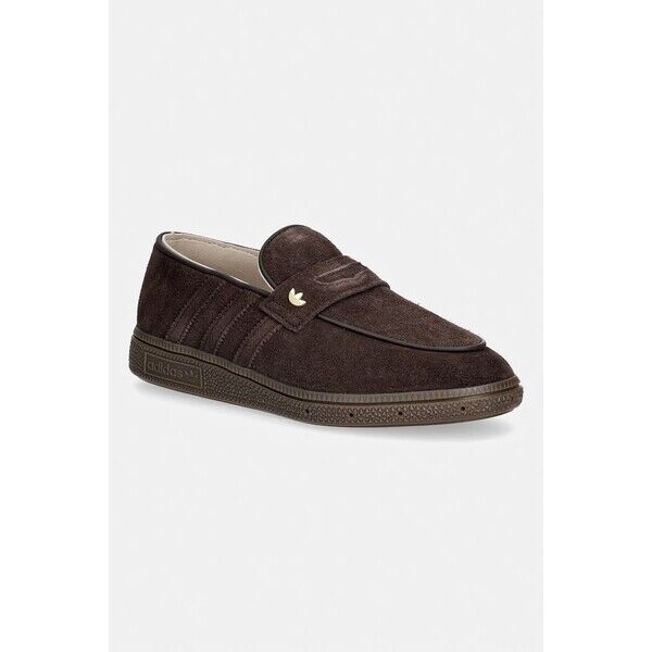 adidas Originals lordsy damskie zamszowe Handball Spezial Loafer  brązowe KJ2533