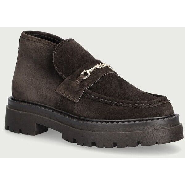Steve Madden półbuty damskie zamszowe Karima  brązowe 11005697 11005697.880