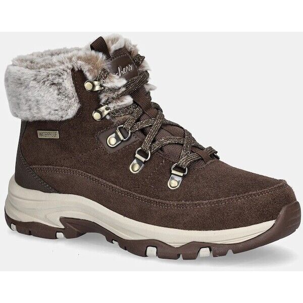 Skechers śniegowce TREGO SNOW WORRIES  kolor brązowy 167882