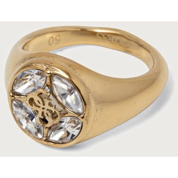 Guess pierścionek damski ze stali nierdzewnej 4G SUPREME  JUBR06.400JW
