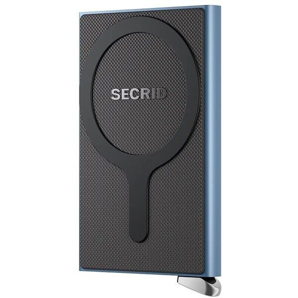 Secrid portfel MAGSAFE  niebieski CFfM.Fluted