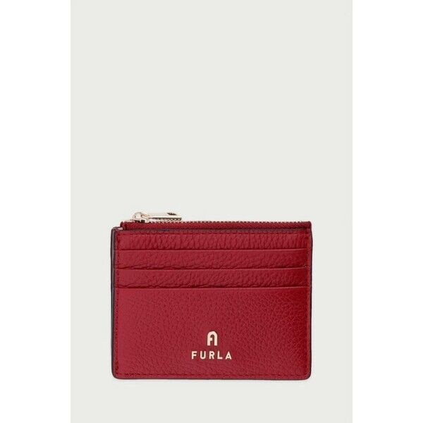 Furla etui na karty damskie skórzane Camelia S  czerwone WP00388.HSF000.CGQ00