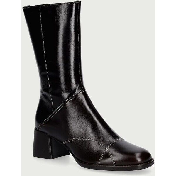 Billi Bi kozaki damskie skórzane Espresso calf /brown heel 86  brązowe B1300 B1300.886