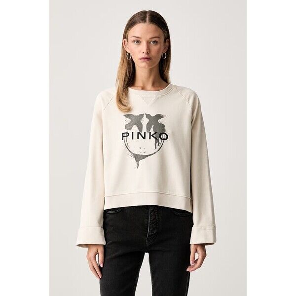 Pinko bluza damska bawełniana  beżowa 107318 A3ID 107318.A3ID
