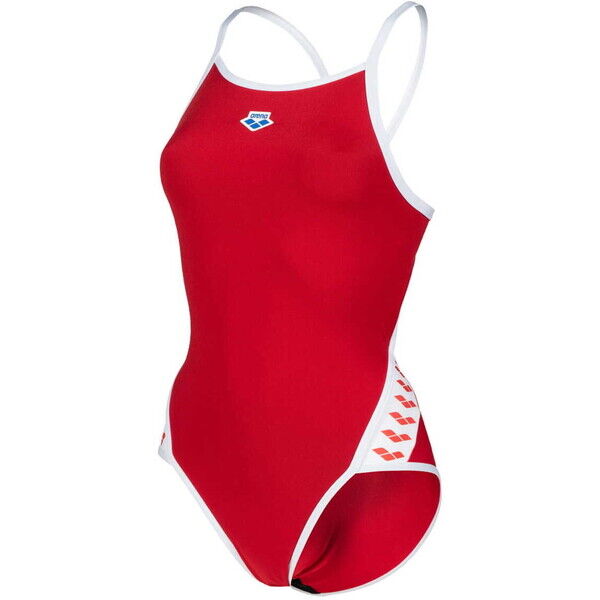 Arena - WOMEN'S ARENA ICONS SUPER FLY BACK SOLID - red - white