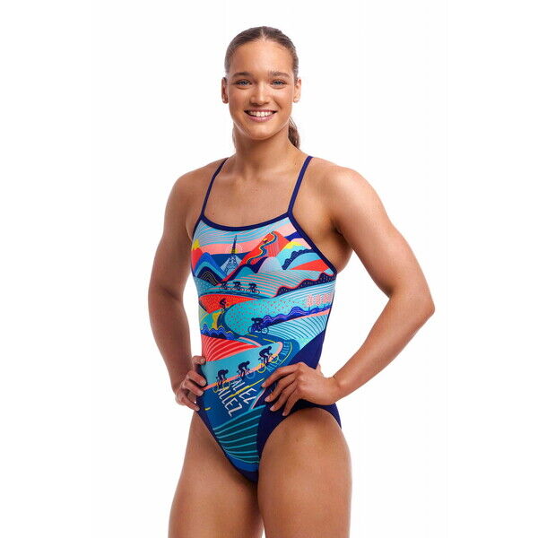 Funkita - Ladies Single Strap One Piece Vive La Funky