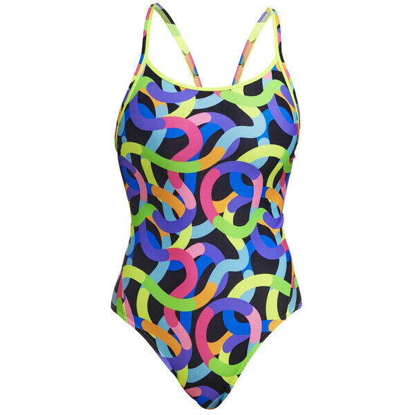 Funkita / Funky Trunks Strój kąpielowy Funkita Got Worms Diamond Back 9334722577153