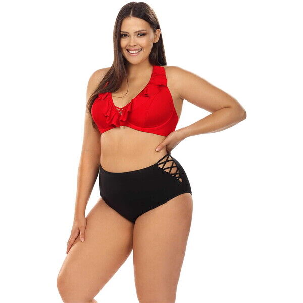 Lorin Dwuczęściowy strój kąpielowy Plus Size z falbanką L3107 1704-5079C_20220215110608
