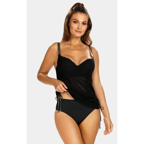 Feba Tankini kąpielowe - ażurowa bluzka F38A/886 Set