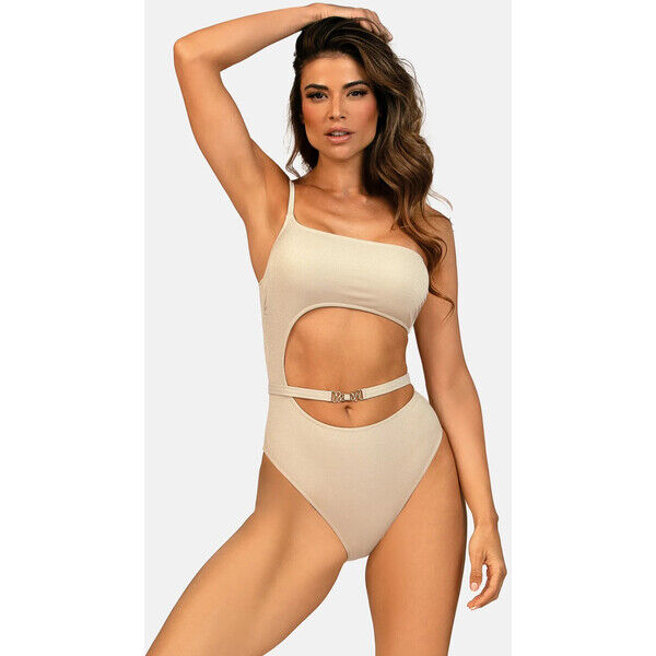 Feba Monokini strój kąpielowy z tkaniny lurex FL29/641L FL29/641L/26