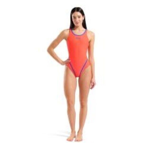 Strój kąpielowy damski Arena Solid Swimsuit Tech Back 010257/458
