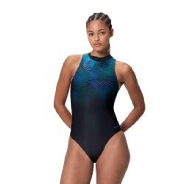 Strój kąpielowy damski Speedo Print Hydrasuit 8-A000265002