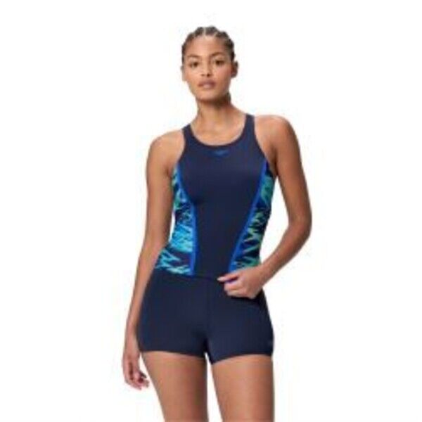 Strój kąpielowy damski Speedo Hyperboom Splice Tankini Set 8-A000249002
