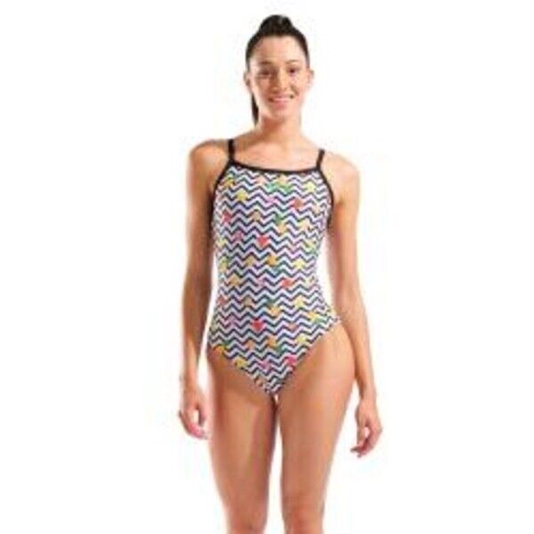 Strój kąpielowy damski Arena Fruits Swimsuit Lightdrop Back 010710/515