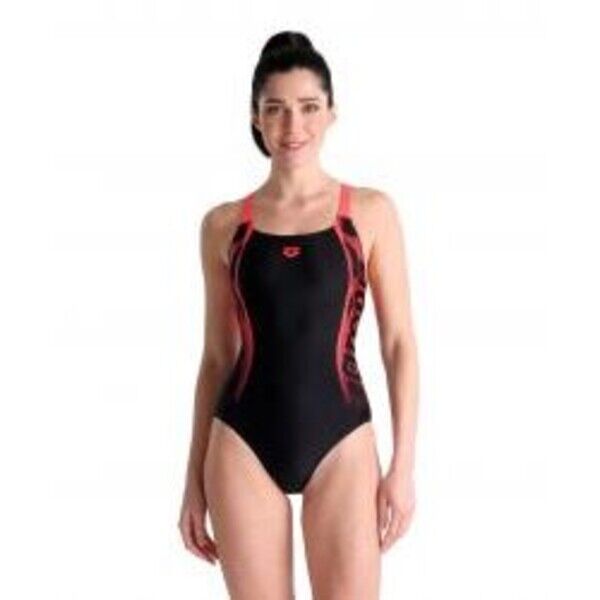 Strój kąpielowy Arena W Swim Pro Back Graphic 005532/540