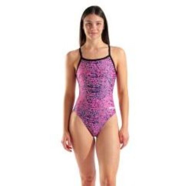 Strój kąpielowy damski Arena Snakeskin Swimsuit Challengeback 010156/590