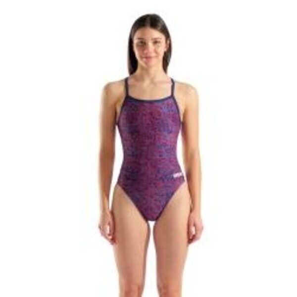 Strój kąpielowy damski Arena Snakeskin Swimsuit Challengeback 010156/417